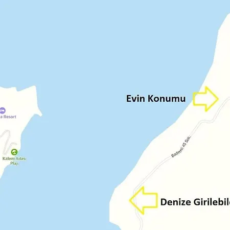 Bungalow With Garden And Air Conditioning, 150m To The Sea In Bademli, Sleeps 6 디킬리