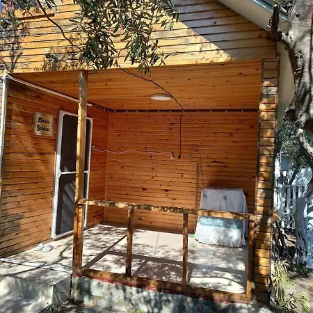 Bungalow With Garden And Air Conditioning, 150m To The Sea In Bademli, Sleeps 6